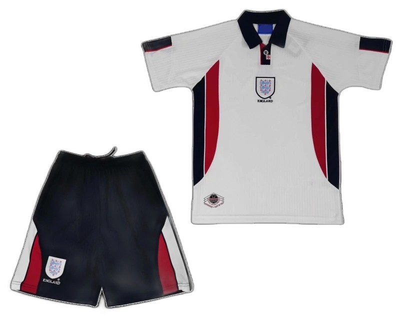 98 season England home retro Kids kit