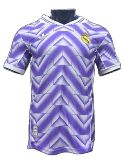 2526 Season Retro Purple Real Madrid Player Edition Jersey