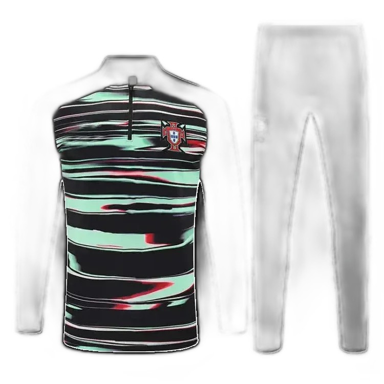 2526 season Portugal Half zip training suit set