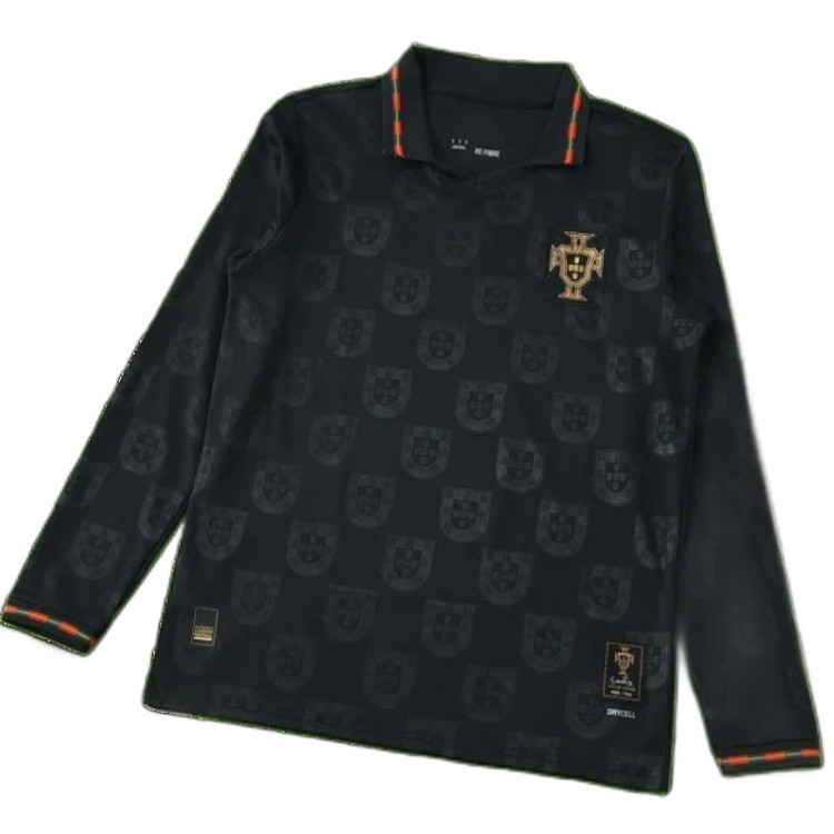2025 Portugal Tribute to Eusebio Special Edition Long sleeved Fan version