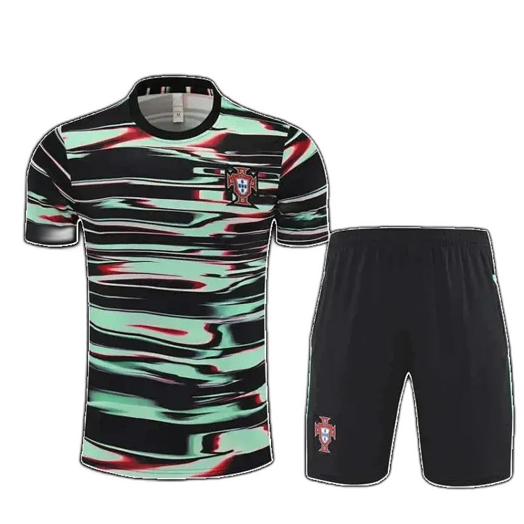 2526 season Portugal Training clothes suit Short sleeve Fan version