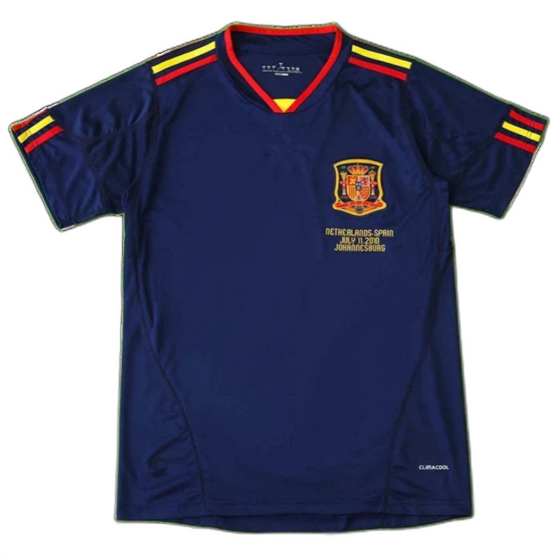 2010 season Spain away retro Fan version