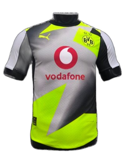 2526 Season Dortmund Away Player Version Jersey