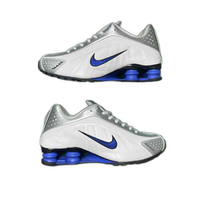 Nike Shox R4 Metallic Silver Racer