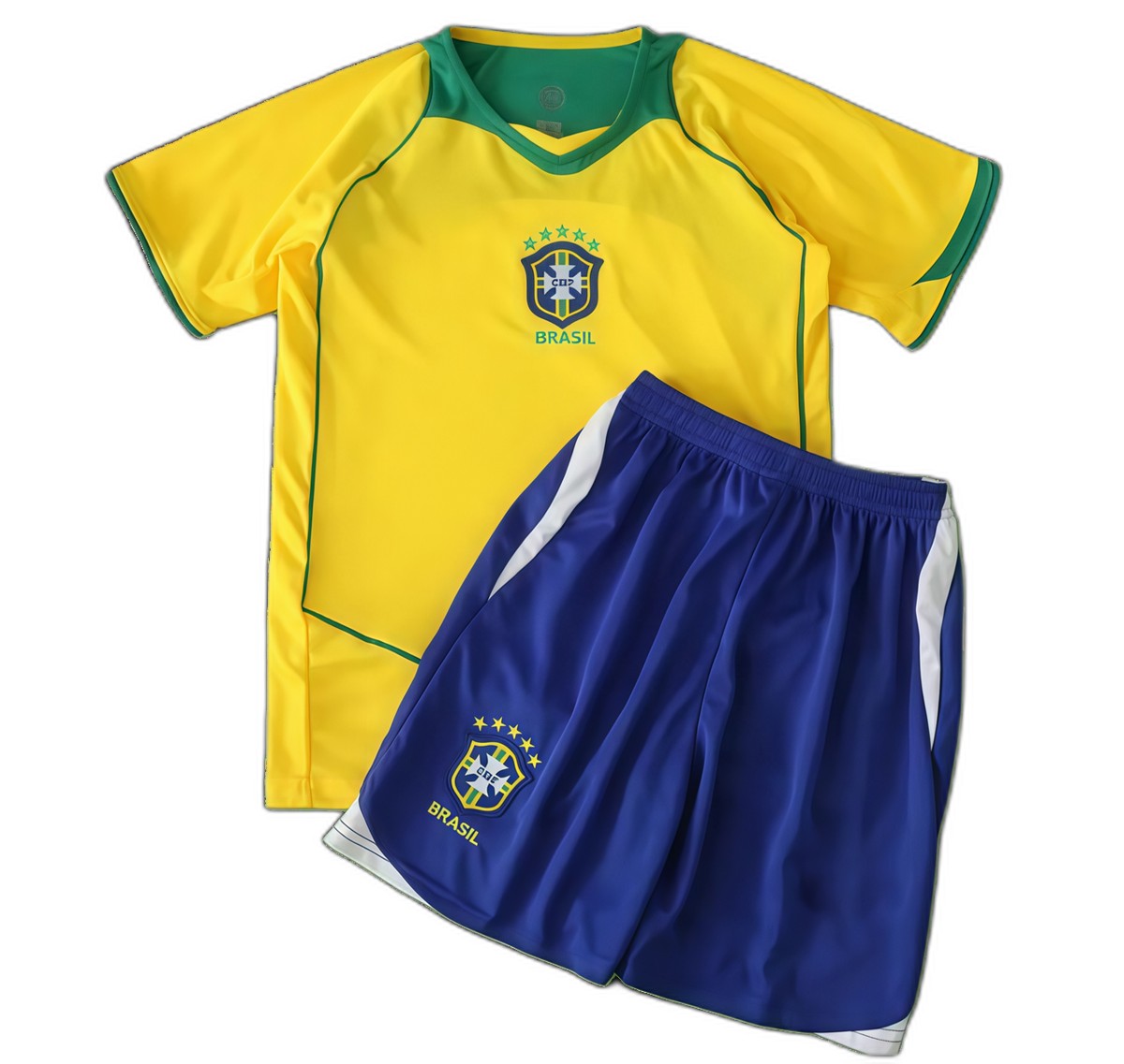 04 season Brazil home Kids kit