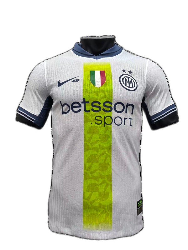 Inter Milan away game Rossi co-branded jersey player version