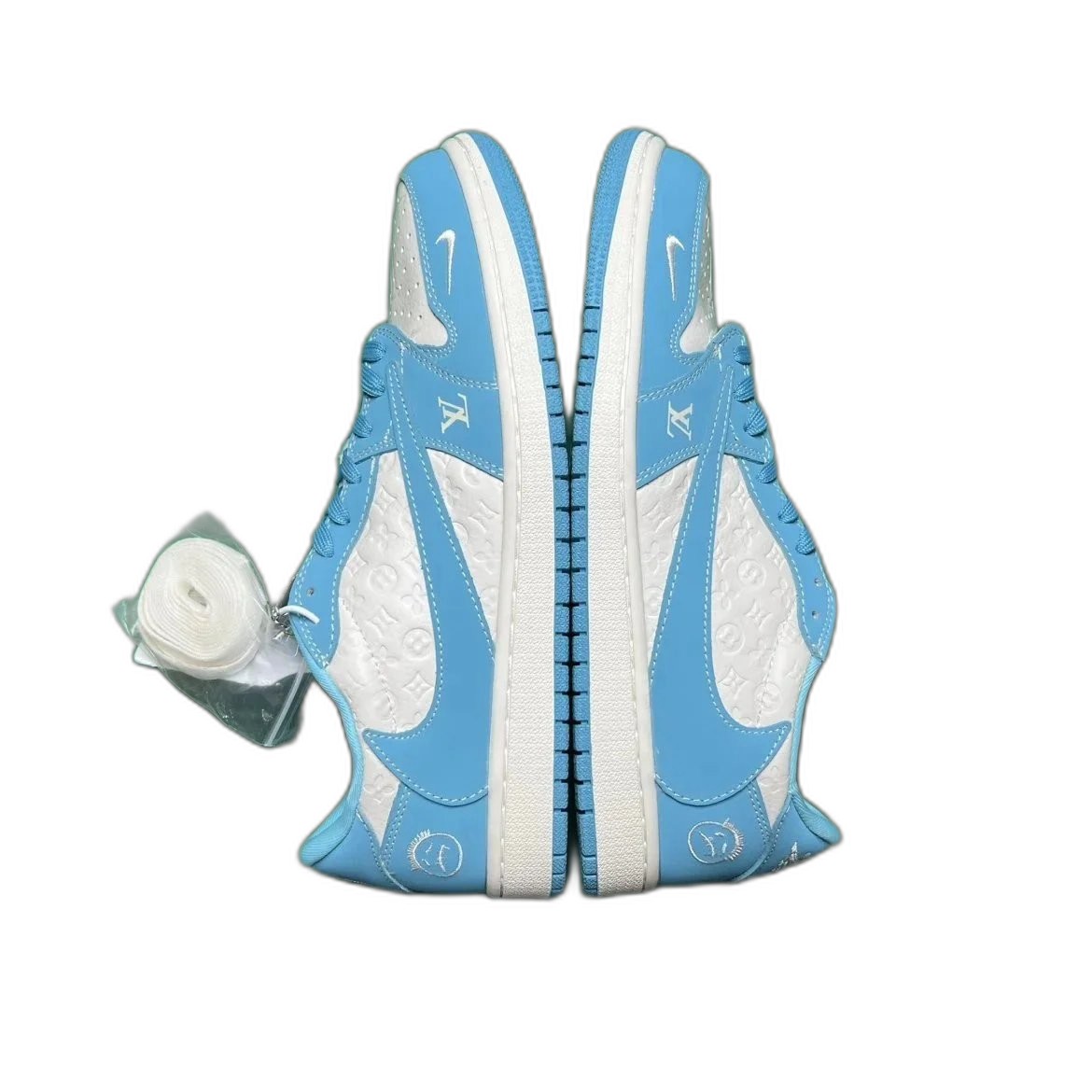 Sky Label LV Air Jordan 1 Low