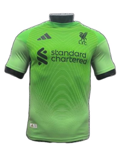 2526 Season Liverpool Green Goalkeeper Player Edition Jersey
