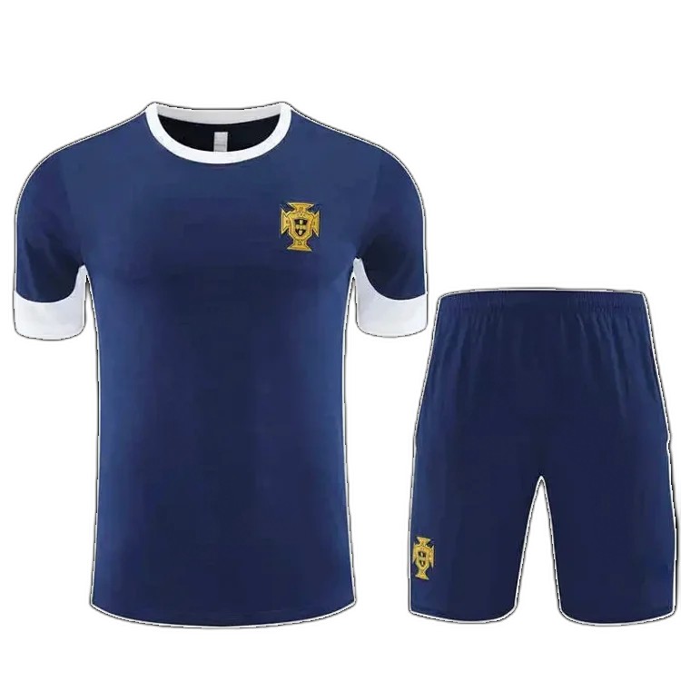 2526 season Portugal Training clothes suit Short sleeve Fan version
