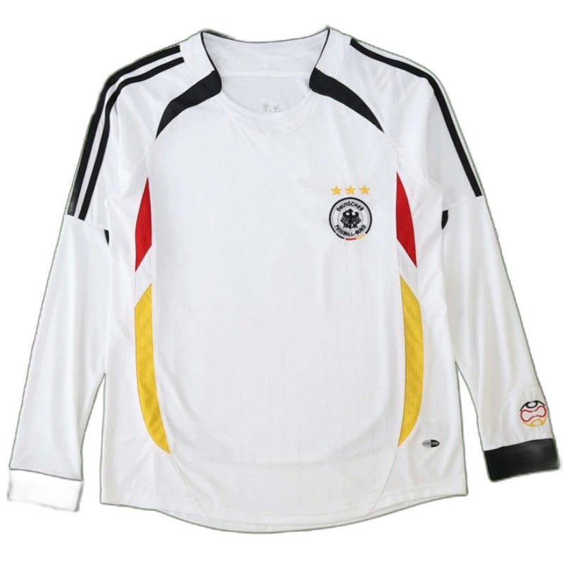 2006 season Germany home Long sleeved retro Fan version