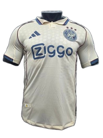 2526 Season Ajax Away Player Version Jersey