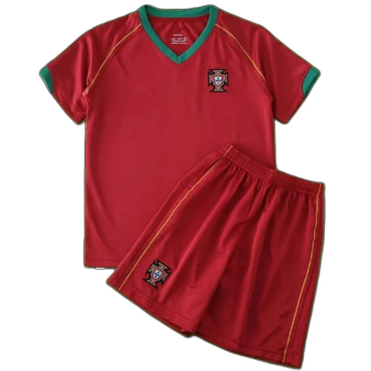 2006 Portugal home retro Kids kit
