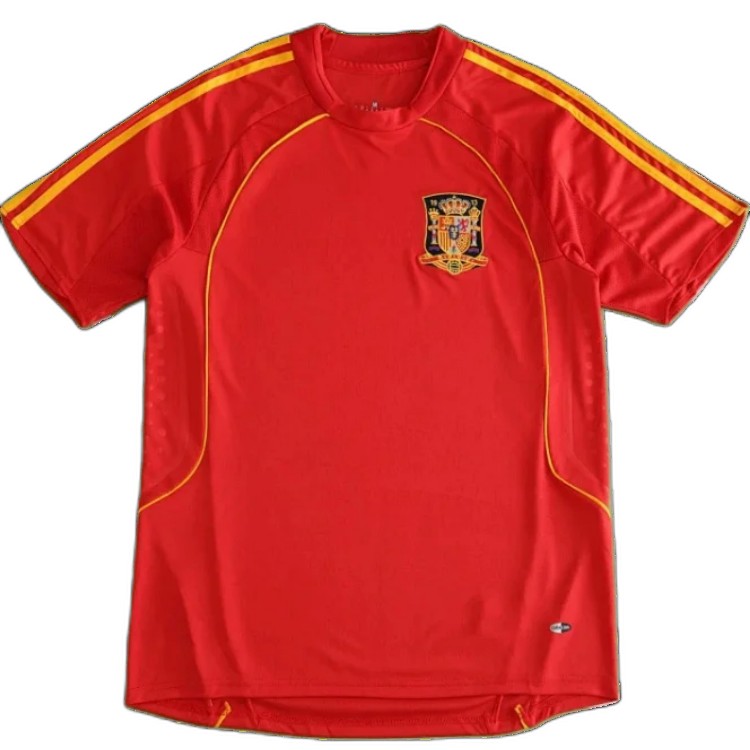 2008 season Spain home retro Fan version
