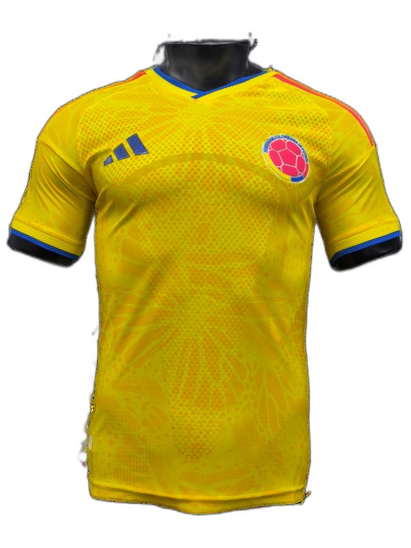 2026 World Cup Colombia Home Jersey Player Version