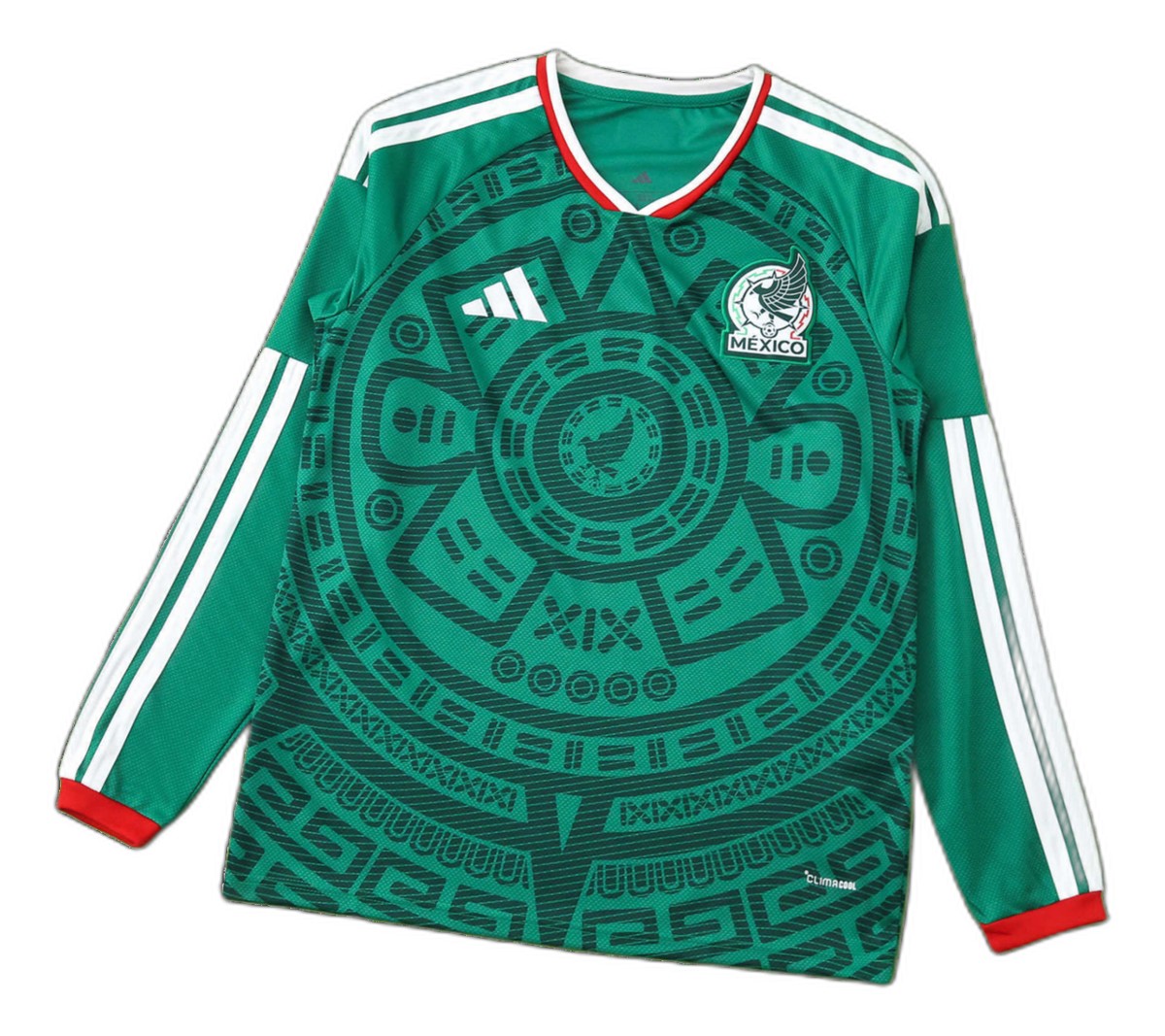 2026 FIFA World Cup Mexico home Long sleeved Fan version