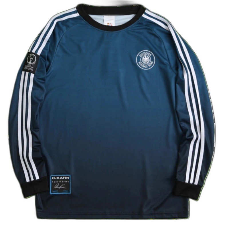 2002 season Germany goalkeeper Long sleeved retro Fan version