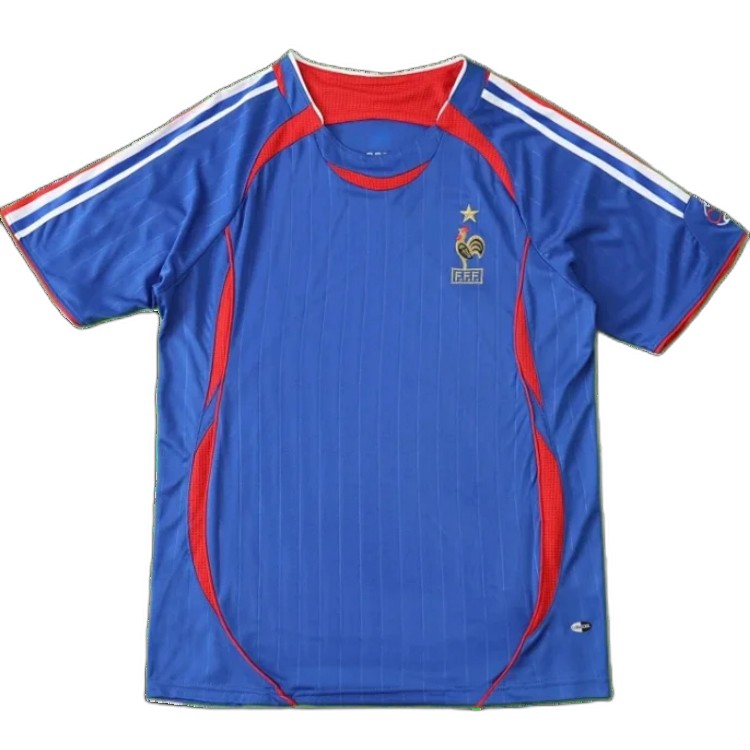 06 season France home retro Fan version