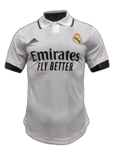 2223 Season Real Madrid Home Jersey Player Version