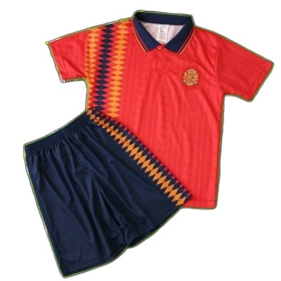 1994 season Spain home retro Kids kit