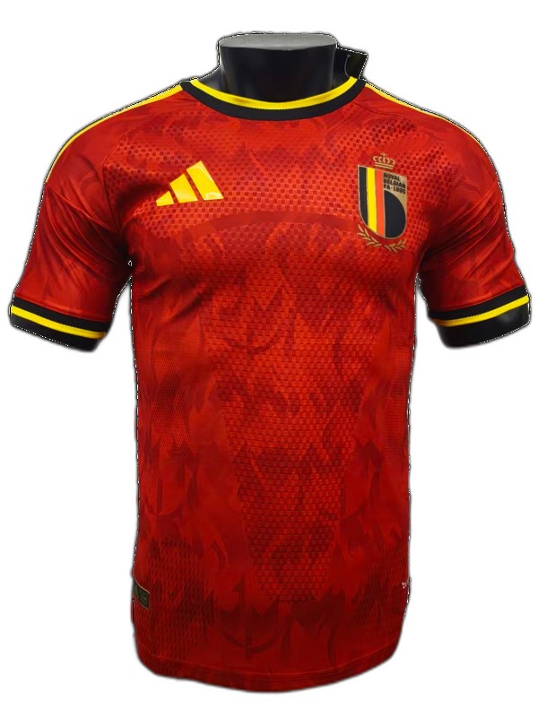 2026 World Cup Belgium Home Jersey Player Version