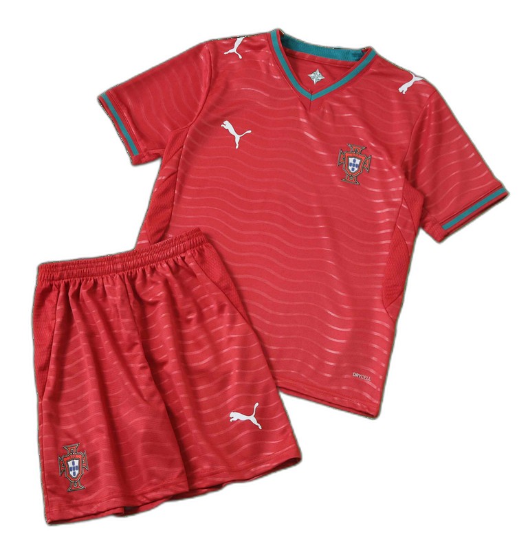 2026 FIFA World Cup Portugal home Kids kit