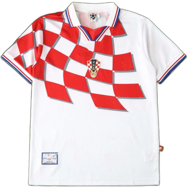 1998 season Croatia home retro Fan version