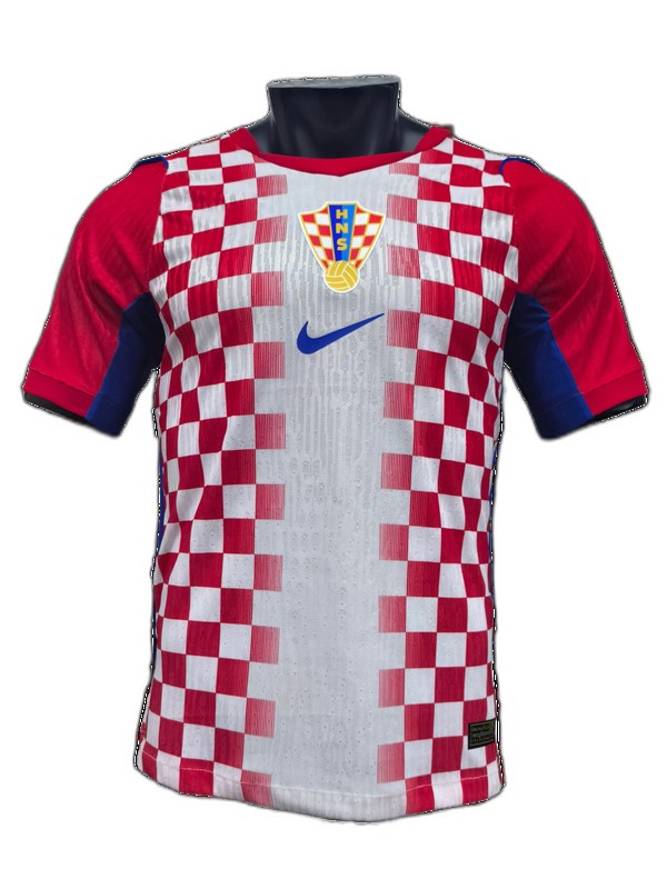 2026 World Cup Croatia Home Jersey Player Version