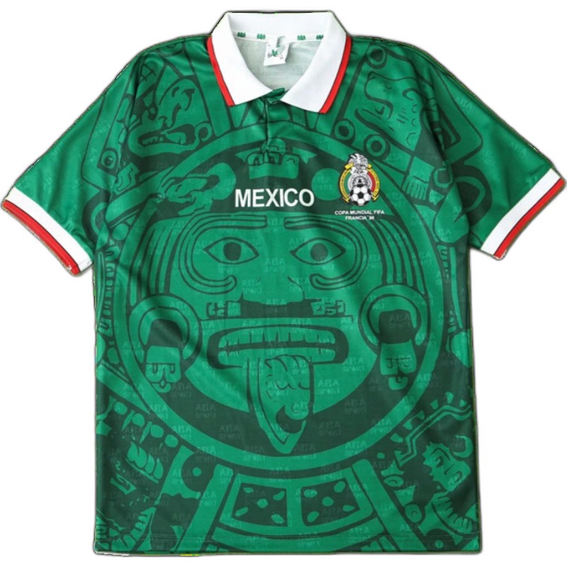 1998 season Mexico home retro Fan version