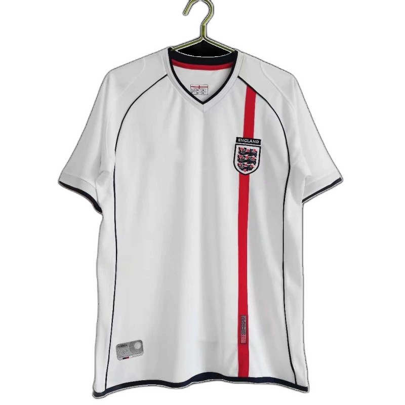 02 season England home Retro Fan version