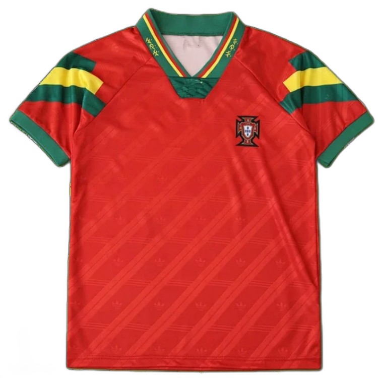 1992 season Portugal home retro Fan version