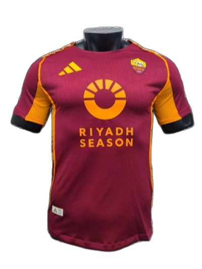 2526 Season Roma Home Jersey Player Version