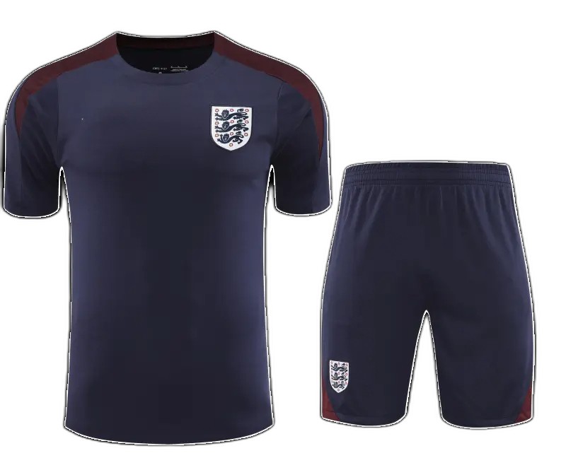 2425 England Training clothes suit Short sleeve Fan version