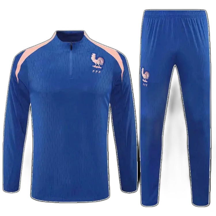2526 season France Half zip training suit set