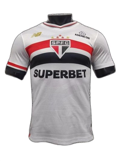 2526 Season São Paulo Home Jersey Player Version