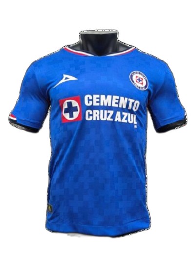 2526 Season Cross Blue Home Jersey Player Version