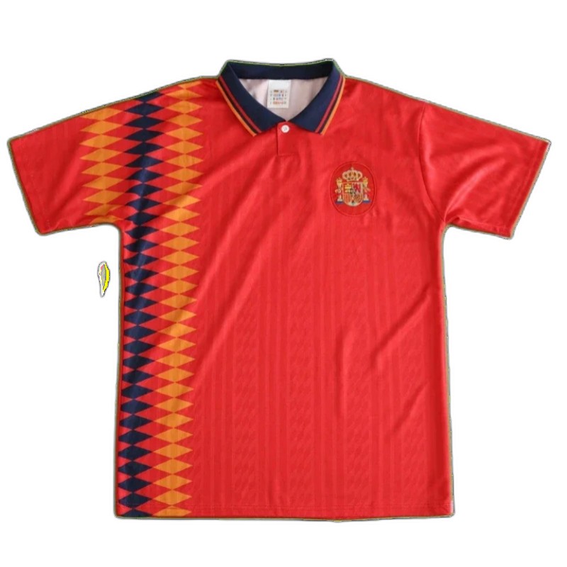 1994 season Spain home retro Fan version