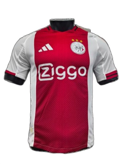 2526 Season Ajax Home Jersey Player Version