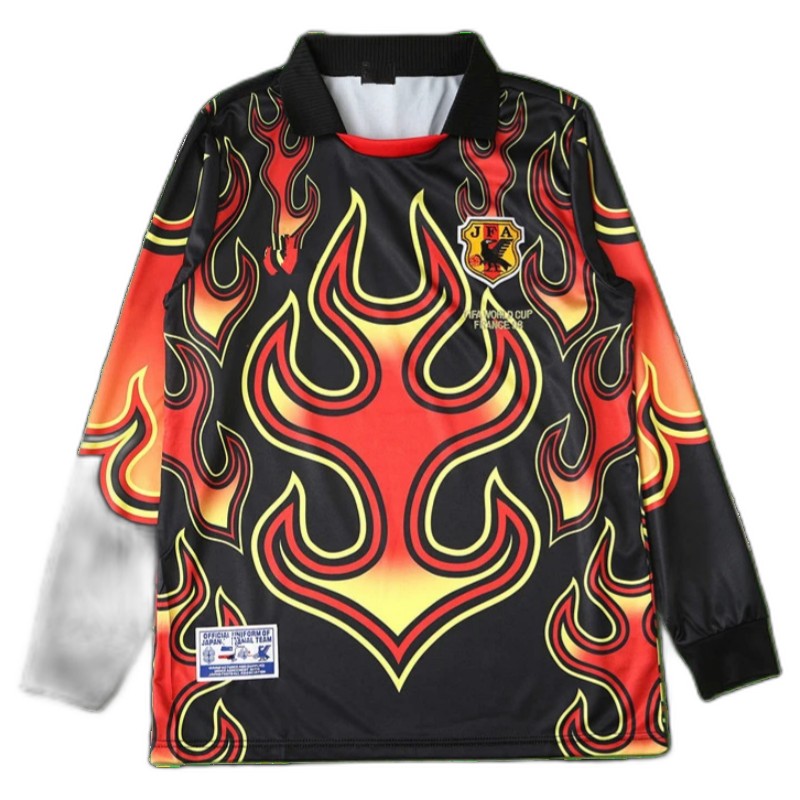 1998 season Japan Goalkeeper long sleeved retro Fan