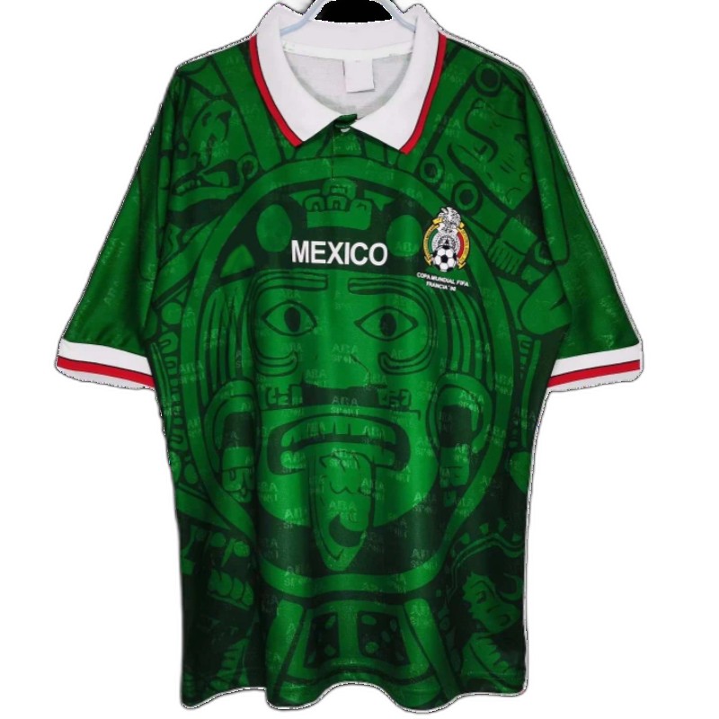 1998 season Mexico home retro Fan version