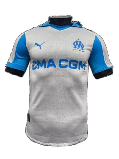 2526 Season Marseille Home Player Edition Jersey