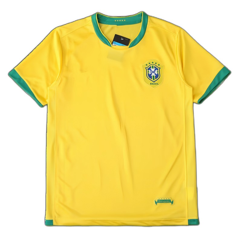 2006 season Brazil home retro Fan version