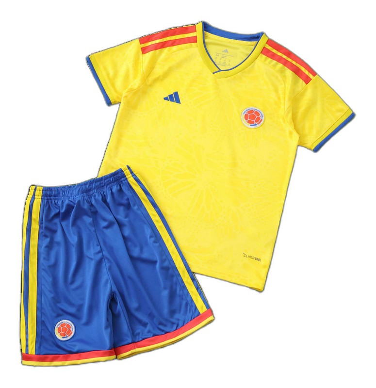 2026 FIFA World Cup Colombia home Kids kit