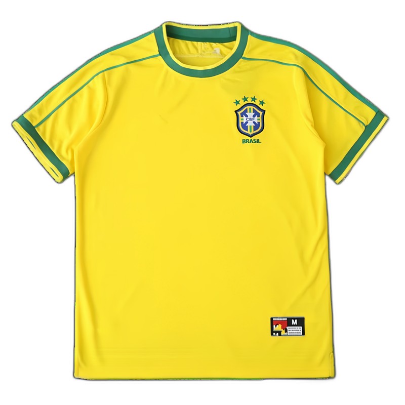 1998 season Brazil home retro Fan version