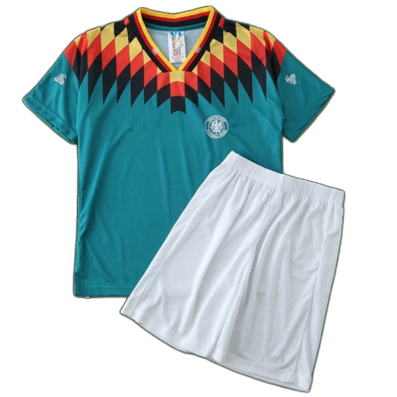 1994 Germany away retro Kids kit